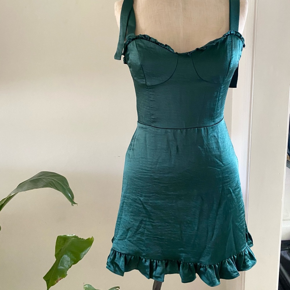 Shown Bright Green Dress